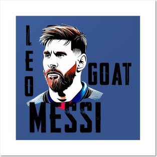 Messi Posters and Art